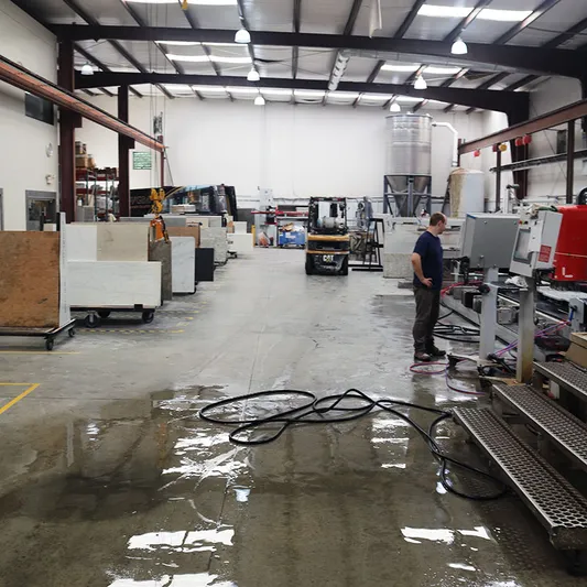 Fabrication shop